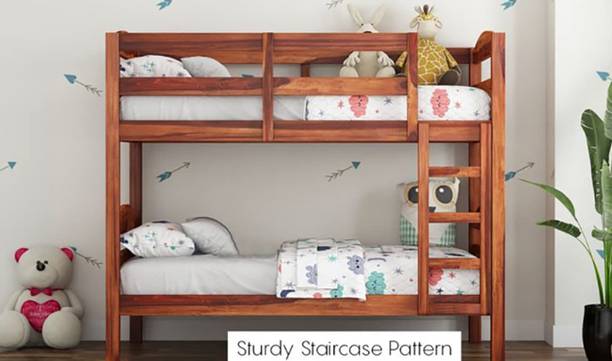 FURINNO Solid Wood Bunk Bed