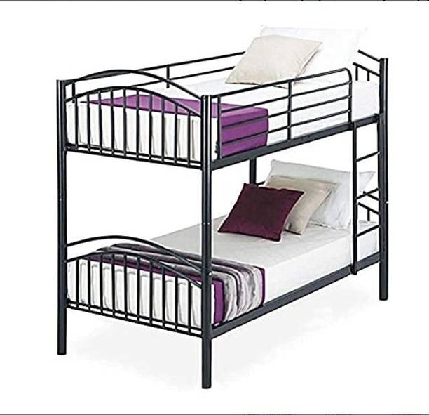 MARTINDECOR 3FT Single Metal Bunk Bed Frame, 2-Storey 2 Sleepers Bed Frame Metal Bunk Bed