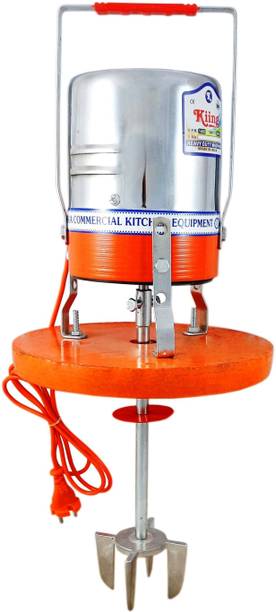 KIING Madhani Machine with Wooden Thali and Aluminum Phool Capacity 11.5 liter Butter Maker Churn