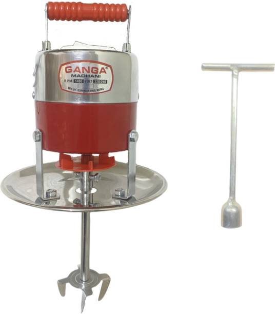 G A N G A Small Electric Madhani Machine Curd Percolator 60W 7L Capacity Butter Maker Churn