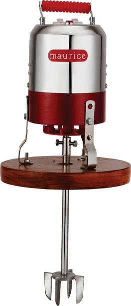 maurice Electric Madhani 125 W Percolator Valona Machine With Wooden Plate | Heavy Duty Butter Maker Churn