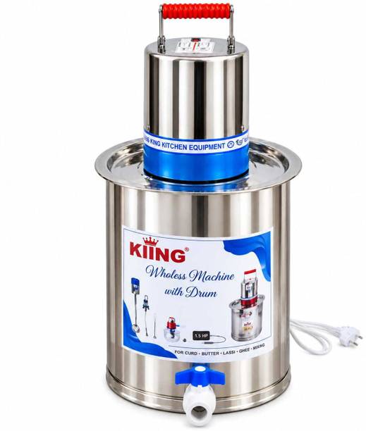 KIING madhani machine with drum making for lasssi, curd, butter,ghee ,10 to 20 litter Butter Maker Churn