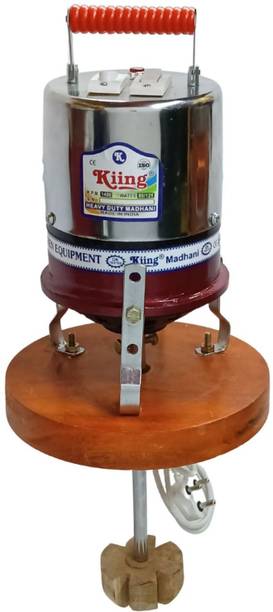 KIING madhani machine with 1.5 inch wooden thali heavy Butter Maker Churn