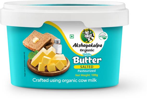 Akshayakalpa Organic Table Butter Salted Salted Butter
