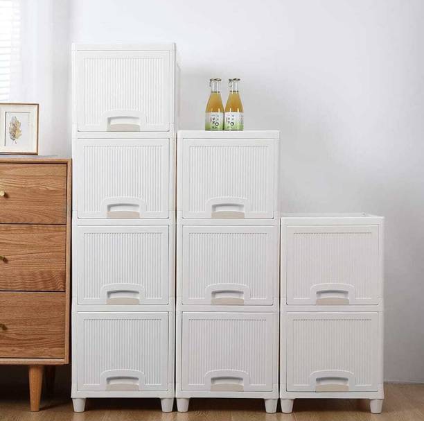 riza fashion Chest of Drawers : Versatile Drawer Storage Organizer & Organisers Storage Box Plastic Free Standing Chest of Drawers