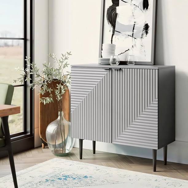 FURNITELL FURNITELL Solid Wood Sideboard Cebinet, For Home, Kitchen, Office Solid Wood Free Standing Sideboard