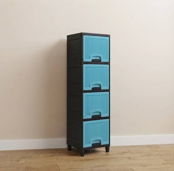 Surety for Safety Multipurpose Modular Multi-Layer Storage Organizer Cabinet For Home Plastic Free Standing Cabinet