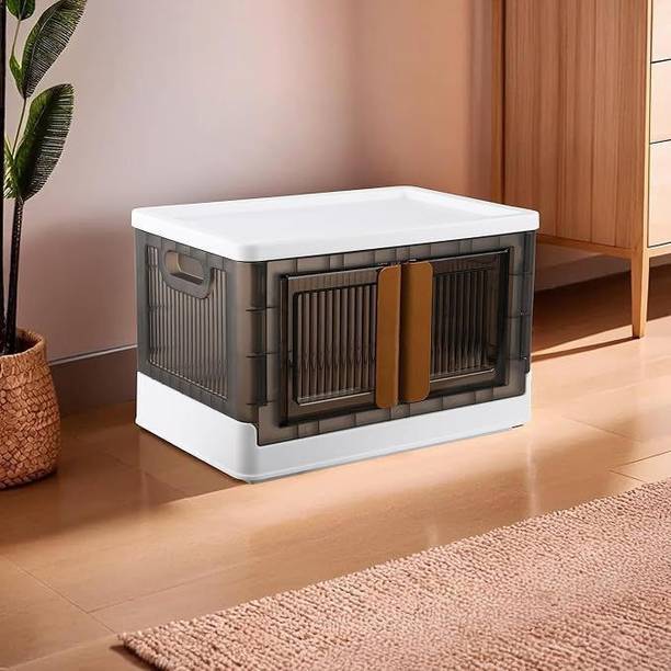 Vittamix 1 Units Multipurpose Folding Cabinet Storage Organizer Box (1XL) Plastic Free Standing Chest of Drawers