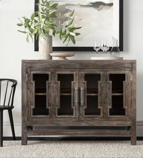 Ashley Ashley Furniture Hanimont Solid Wood Free Standing Cabinet