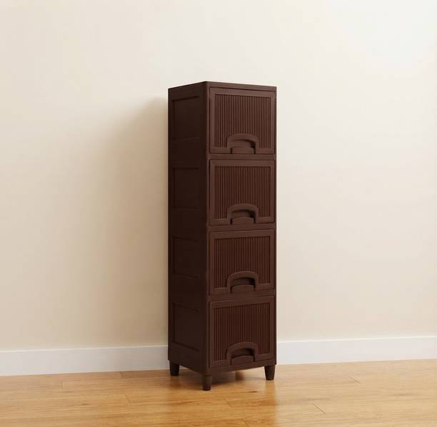 Surety for Safety Plastic Multipurpose Storage Cabinet Drawer for Home Plastic Free Standing Cabinet