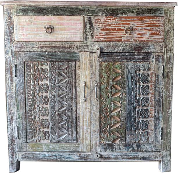 VINTAGE MANGO Solid Wood Free Standing Sideboard