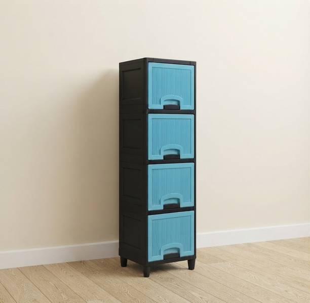 Surety for Safety Plastic Multipurpose Cabinet for Home Storage Plastic Free Standing Cabinet