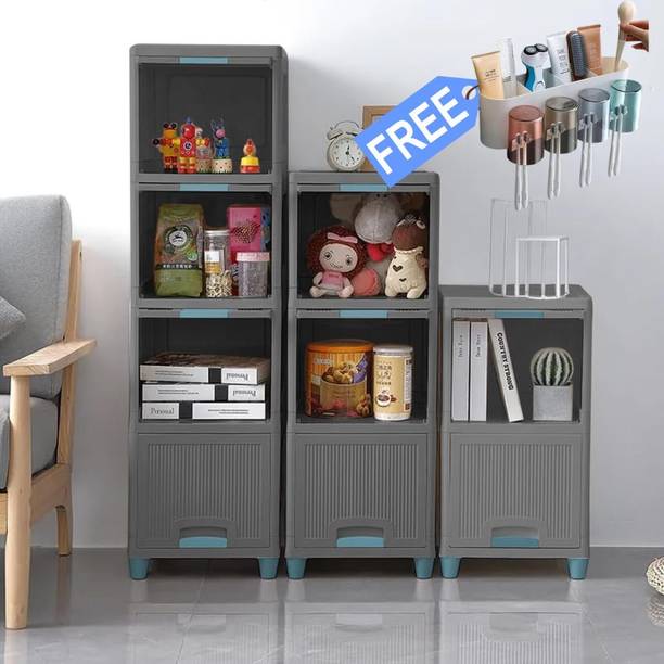 Zeekty Chest of Drawers : Versatile Drawer Storage Organizer & Organisers Storage Box Plastic Free Standing Chest of Drawers