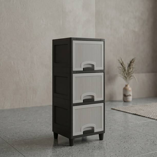 MAXTID Free Standing Multi Drawer Desk Organizer for Daily Use Plastic Free Standing Cabinet