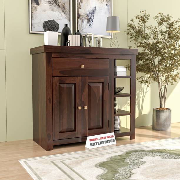 Shree Jeen Mata Enterprises Solid Sheesham Wood Cabinet Drawer For Living Room, Kitchen And Home Furniture Solid Wood Free Standing Chest of Drawers