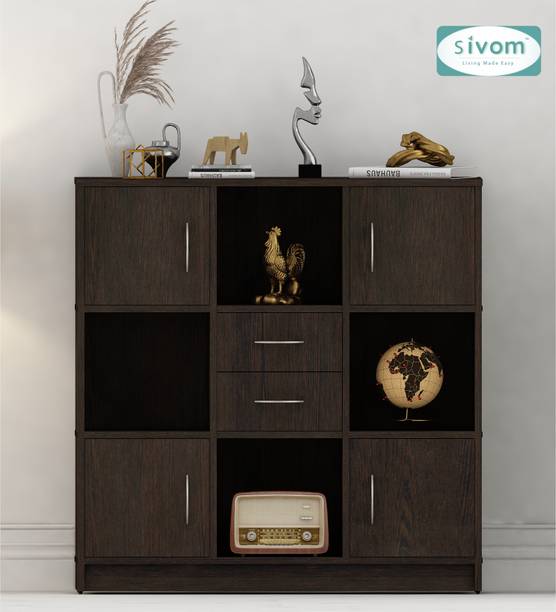 SIVOM Settle Multipurpose Storage Unit/ Engineered Wood Free Standing Cabinet