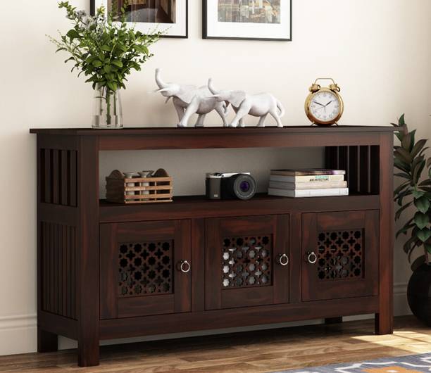 UNITEK FURNITURE Kawung Rosewood ( Sheesham ) Solid Wood Free Standing Sideboard