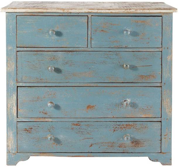 THE ATTIC Solid Wood Free Standing Chest of Drawers