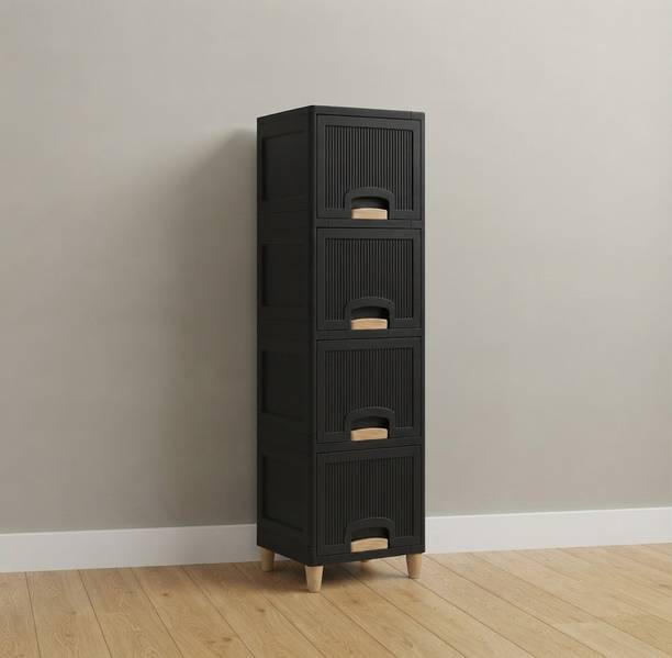 YASHODEEP PLASTIC Plastic Household Utility Cupboard Plastic Free Standing Chest of Drawers