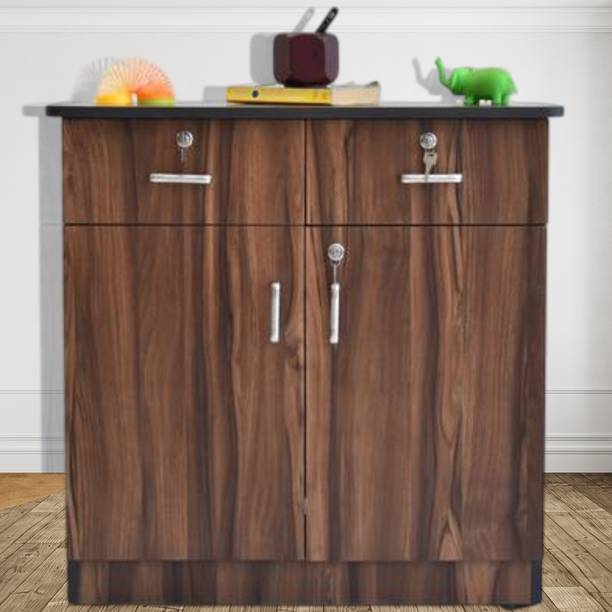 decorwithus Multipurpose Cabinet with Drawers – Filing, Storage, Kitchen, Office & Shoe Rack Engineered Wood Free Standing Cabinet