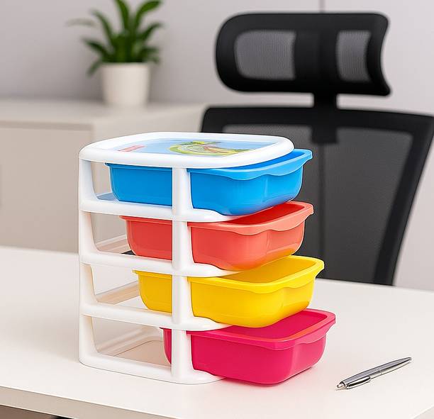 Nabhya Plastic Free Standing Chest of Drawers