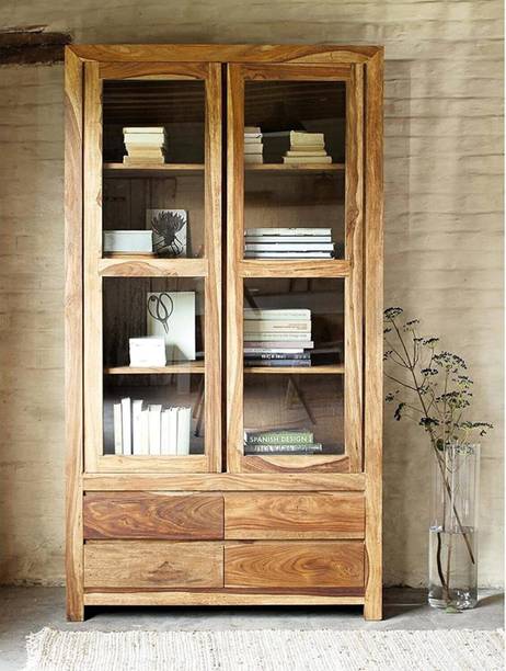 Ganpati Arts Sheesham Wood Sideboard Storage Cabinet/Wooden Chest Of Drawer For Home Solid Wood Free Standing Cabinet