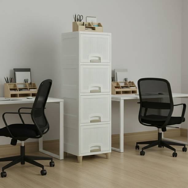 Surety for Safety Modular Cabinet for Bedroom, Office, Home Plastic Free Standing Cabinet