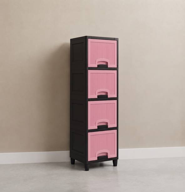 YASHODEEP PLASTIC Plastic Kitchen Storage Cupboard Plastic Free Standing Chest of Drawers