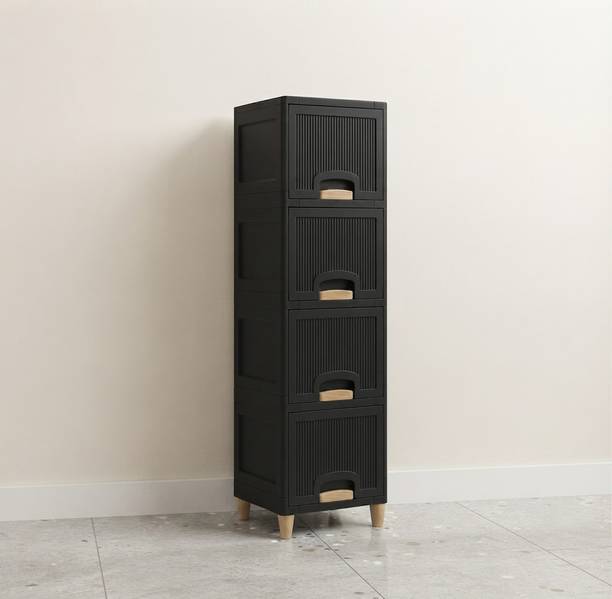 Surety for Safety Multipurpose Modular Plastic Storage Organizer Cabinet Drawer For Office Plastic Free Standing Cabinet