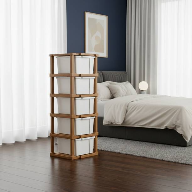 Viseman multi layer drawer Cabinet Built for Everyday Heavy Storage Plastic Free Standing Cabinet