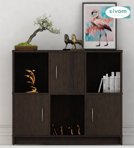SIVOM Plaza Multipurpose Storage Unit/ Engineered Wood Free Standing Cabinet