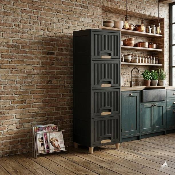 JAINPET Stronge Material plastic storage cupboard with multi layer option Plastic Free Standing Cabinet