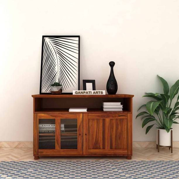 Ganpati Arts Sheesham Wood Sideboard Storage Cabinet/Wooden Chest Of Drawer For Home Solid Wood Free Standing Sideboard