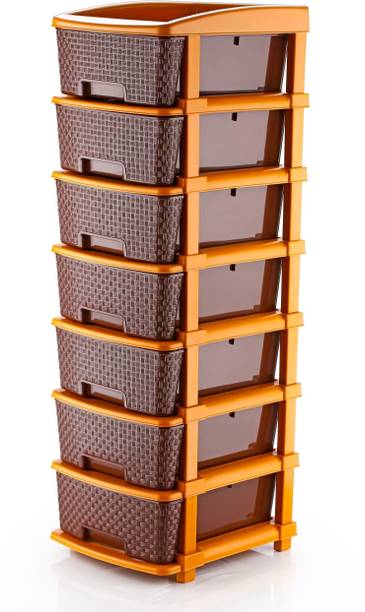 Flipkart SmartBuy Plastic Free Standing Chest of Drawers