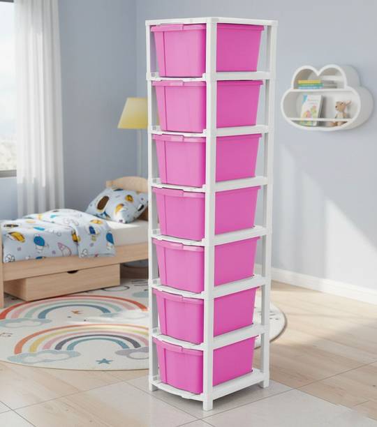 Viseman multi layer drawer Cabinet Built for Everyday Heavy Storage Plastic Free Standing Cabinet