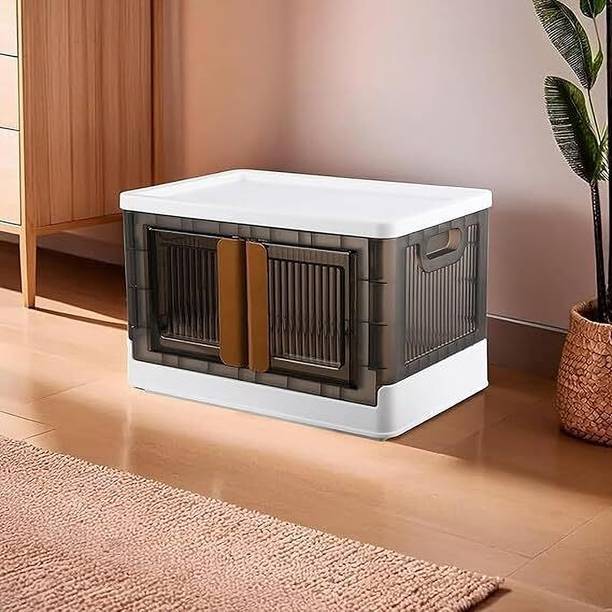 Sorath Plastic Cupboard for Storage, Durable Storage Cabinet, Foldable Cupboards Plastic Free Standing Cabinet