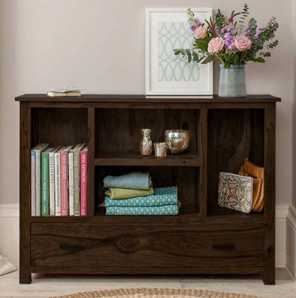 TRUE FURNITURE Divine Sheesham (Rosewood) 1 Drawer Solid Wood Free Standing Chest of Drawers
