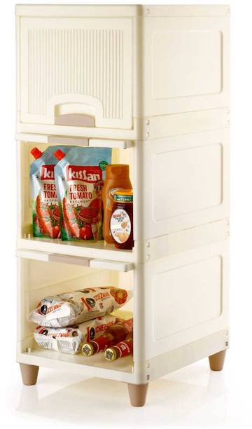 Fivean Plastic Free Standing Cabinet