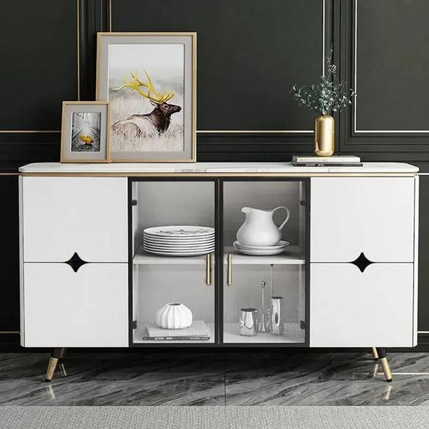 NG Decor Engineered Wood Free Standing Sideboard