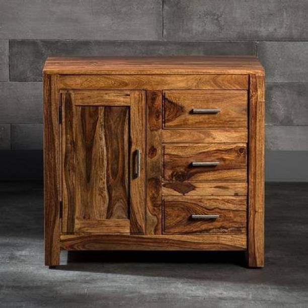 APRODZ Solid Wood Free Standing Sideboard