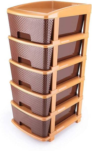 Zeekty Chest of Drawers : Versatile Drawer Storage Organizer & Organisers Storage Box Plastic Free Standing Chest of Drawers
