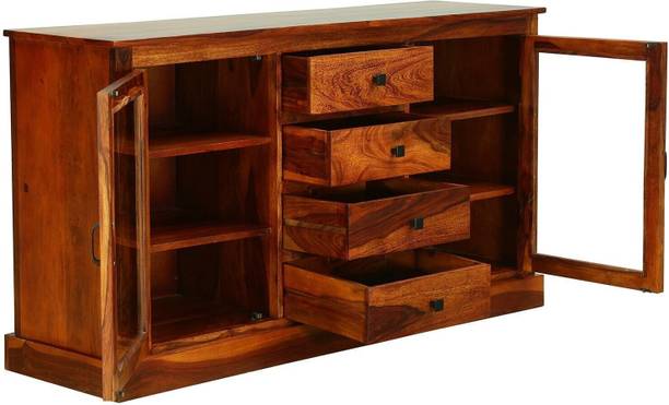 Flipkart Perfect Homes Sheesham Solid Wood Solid Wood Free Standing Sideboard