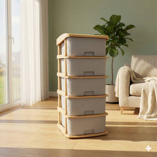 YASHODEEP PLASTIC Heavy-Duty Box – Big Size Vertical Organizer Plastic Free Standing Cabinet