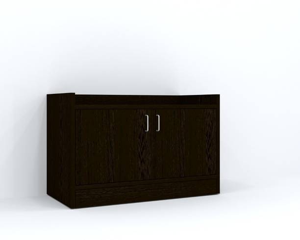 SPECIALITY PANELS 2 Door Multipurpose Cabinet with Cushion & Termite Resistance Engineered Wood Free Standing Cabinet