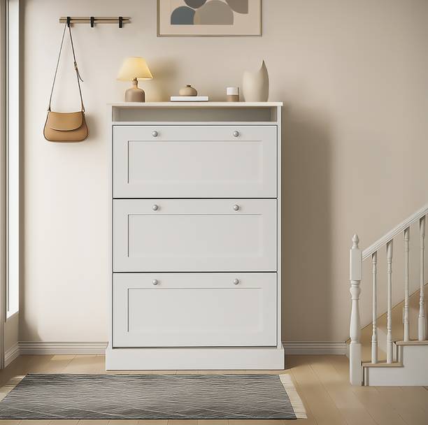 LERIMO Engineered Wood Free Standing Cabinet