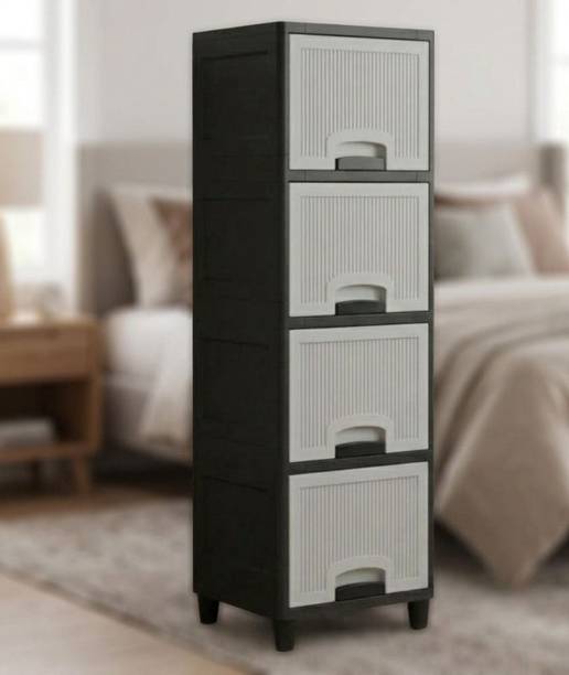 MAXTID Layer Office Drawer for File & Document Storage Plastic Free Standing Cabinet