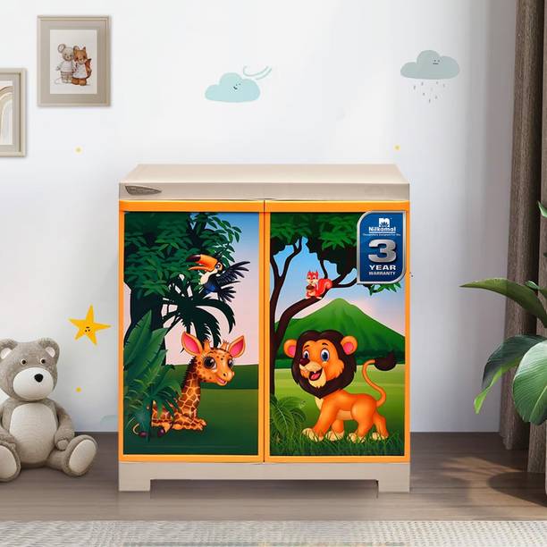 Nilkamal Freedom (FMSJ) Plastic Cabinet for Multipurpose Storage|Bedroom|Kids Room Plastic Free Standing Cabinet