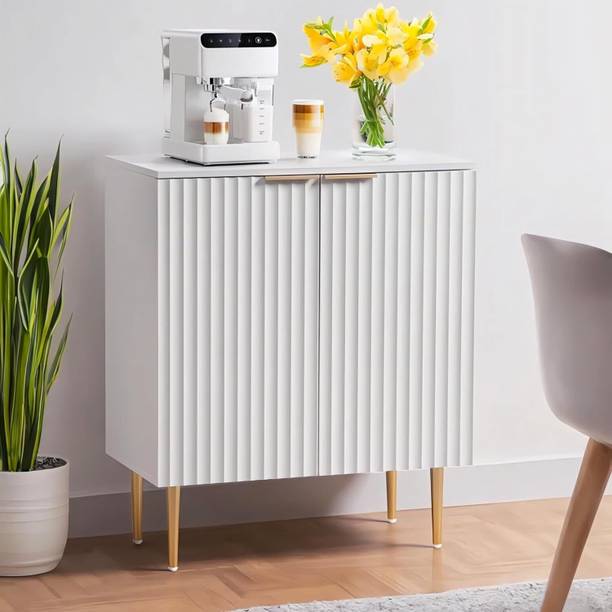 FURNITELL Solid Wood Free Standing Sideboard