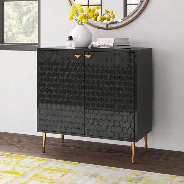 FURNITELL FURNITELL Solid Wood Sideboard Cebinet For Bed Living Room, Office Solid Wood Free Standing Sideboard