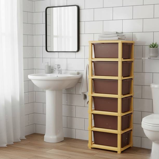 MAXTID Architect & Designer Remote Work Essential Modular Desk Side-Unit Plastic Free Standing Cabinet